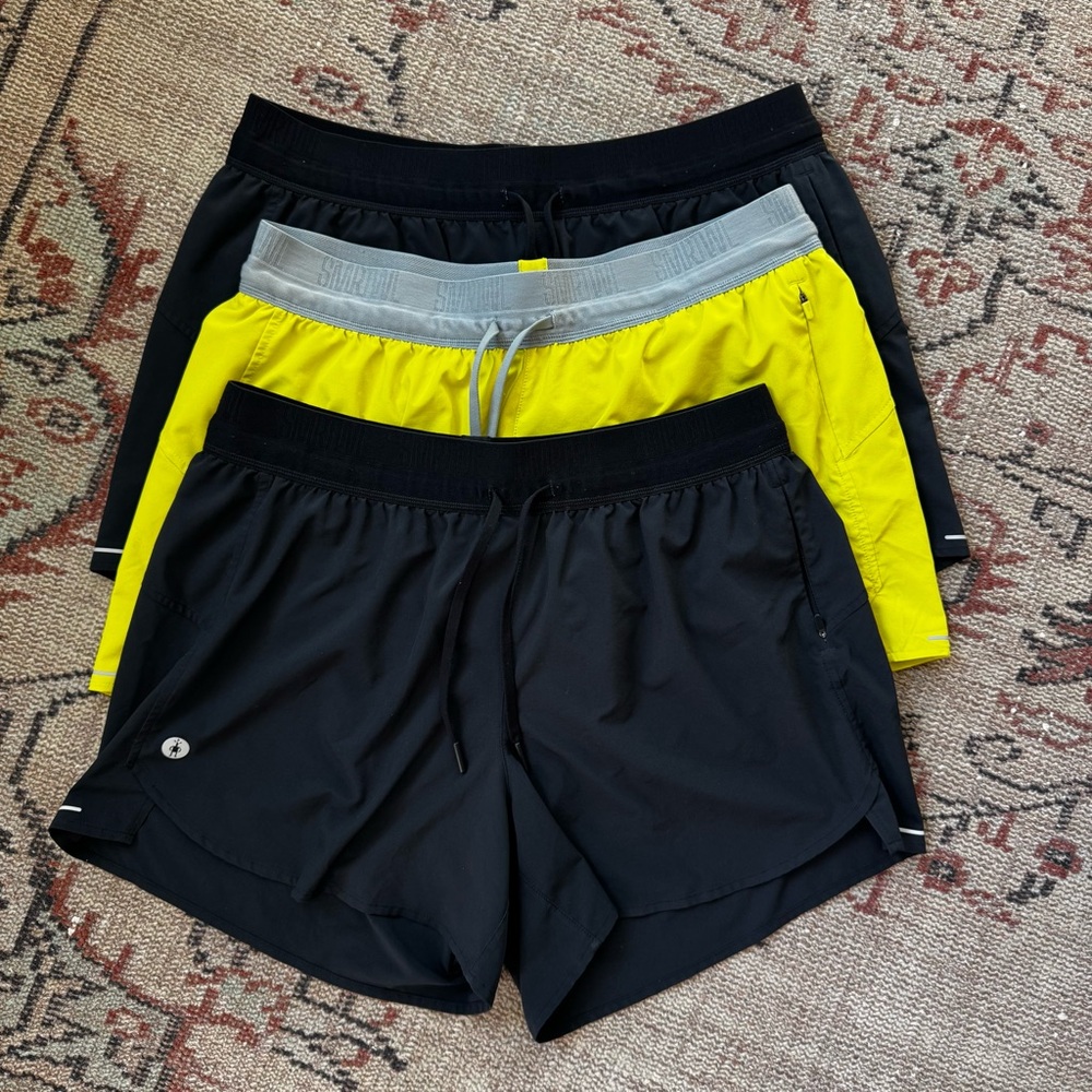 3 Pair Bundle - Smartwool Active Lined 4” Shorts … - image 2